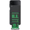 Samsung Originale/Ufficiale Samsung Galaxy Z Flip4 Silicone Coprire Con Cinturino - Nero