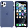 Apple Cover In Silicone Originale/Ufficiale Apple iPhone 11 Pro Max - Blu In Lino