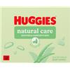 Huggies Natural Care, Salviette neonato, Dermatologicamente testate, con Aloe Vera, 70% fibre assorbenti naturali, 576 Salviette