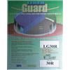 HINSPERGERS POLY INDUSTRIES Hinspergers LG30R 9.1m Rotondo Premium Pavimento Stucco - Nero
