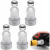 Voarge 4 Pezzi Filtro per l'acqua per Idropulitrice, con raccordo da 3/4 pollici, Filtr