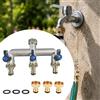 Divisorio da giardino da 3/4", Connettore per rubinetto in ottone con