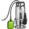 Bakaji Pompa Immersione Elettropompa Sommersa Acque Scure Sporche Potenza 1100W