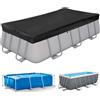 Aipwerer Copertura per Piscina Rotonda per Piscine da 244-305 cm | Telo Copripiscina Ø310