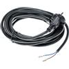vhbw Cavo di alimentazione elettrica per Sebo Dart3 Dart2 Extra Felix Dart1 1000W 6m
