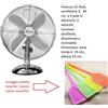 NIKLAS ❌VENTILATORI NIKLAS NEWAGE CRHOME TAVOLO OSCILLANTE ALLUMINIO INCLINABILE 25X55