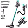SmartAI V5 Pro Aspirapolvere senza Fili 55Kpa/600W/80Mins Scopa Verde-l