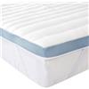 Does not apply Topper Singolo 90 X 190 Cm in Memory Foam, 5 Cm Coprimaterasso Con Angoli Elasti
