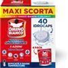 Omino Bianco - Additivo Lavatrice Totale 5 Azioni in 1 Idrocaps, Capsule Idrosol