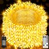 Heipard Luci Albero Natale Esterno Interno 80M, 800 LED catena luminosa esterno con 8 Mo