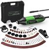 Ginour Strumento Multifunzione 200W Utensile Rotante Kit 135 Accessori 6 Verde