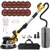 ZHJAN Levigatrice per Muro con Aspiratore 880W Giraffa Levigatrice Professionale