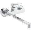 Does not apply BD340AA Miscelatore Da Cucina a Parete, Cromo, Cartuccia 38Mm