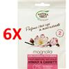 NATURAAMICA 6 X Natura Amica 2 Buste Profumatore Magnolia Per Armadi E Cassetti
