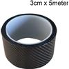 Protezione Adesivi 3cmx300/500/1000cm 5D Carbonio Motivo Pellicola Antigraffio