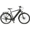 Prophete Esploratore 2.0 E Bike Uomo 28 Pollici Bicicletta da Trekking con Motore Posteriore Enovation 40 Nm Altus 8 Marce fino a 100 km Luce LED 40 Lux Disco idraulico Nero Opaco