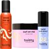 TWISTY Set Styling - Crema Ricci, Schiuma Capelli e Curl Booster - Kit Completo