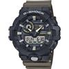 G-Shock Orologi Uomo Casio G-SHOCK GA Series GA-700/710 Nero Bianco Oliva Fr Japan