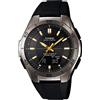 Wave Ceptor Orologi radio solari Casio Wave Ceptor serie WVA-M640 neri, spediti dal Giappone