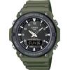 Casio Orologio Uomo CASIO Collezione Tough Solar AQ-S820W-3BJF/1AJF Verde/Nero...