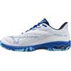 Mizuno Scarpe da tennis Mizuno Wave Exceed Light 2 OC bianco/blu/marino 3E Fr Japan