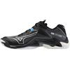 Mizuno Scarpe da pallavolo Mizuno Wave Lightning Z8 larghe da interno nero/argento...