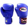 Twins Special Guanti da boxe in pelle TWINS blu 10/12/16 oz guanti da kickboxing dal Giappone