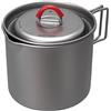 Evernew Japan NEW EVERNEW Ti Mug Pot 500 ECA537 Titanium 550 ml pentole leggere