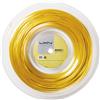 Luxilon NUOVO LUXILON Tennis String 4G 125/130 200m Mulinello Oro Giallo Nero...