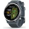 Garmin Orologio GPS Golf Garmin Approach S44, leggero, AMOLED, Virtual Caddy, Giappone