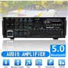 Artudatech Bluetooth5.0 HiFi Sunbuck 2000W stereo Karaoke Power Amplificatore FM USB SD AUX
