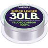MORRIS VARIVAS Shock Leader Fluorocarbon 30m Naturale 12-130lb Fr Giappone