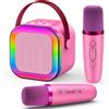 Dislocati Karaoke con Microfono, Microfono Karaoke Regalo Bambina 3-12 Anni Micr