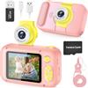 ARNSSIEN Macchina Fotografica Bambini, 2,4" Fotocamera Bambini con180 °Flip Len,