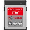 CY CFexpress Type-B Memory Card 64GB-256GB CFE CFB Adapter 8K RAW PCIe...