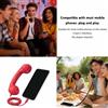 Cornetta Telefonica Retrò, Ricevitore per Cellulare Cablato, Telefono Alla Moda
