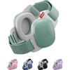 Alpine Muffy Baby Comfort Paraorecchie Migliorati per Neonati e Comfort - Verde