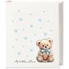 Valenti ALBUM PORTAFOTO ORSETTO BIMBI ARGENTO CELESTE VALENTI BR162/2C