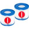 filtro piscina, ricambio, cartuccia, compatibile, Best-Way, Flowclear, 2pcs