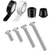 Not specified Kit per for ancoraggio pennone in acciaio per installazione pennone bilanciato