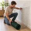 Rete Elettrosaldata Plastificata, Rotolo Recinzione Zincata Giardino
