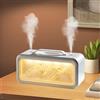 Umidificatore Da Tavolo con Luce, Umidificatore Da Montagna, Diffusore