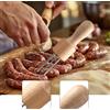 Punzonatura per Salsicce con Manico in Legno, Pratico Utensile Da Cucina per