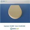 ACB/COLBAM Copriwater Pozzi Ginori COLIBRI' CHAMPAGNE Cerniera Cromo-Sedile-Asse Wc