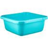 Curver 228030 - Bacinella Quadrata, 6 Litri, In Plastica, Turchese, 29 x 29 x 12