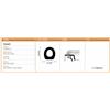 ACB Copriwater Duravit DURAPLUS NERO Sedile Wc Coprivaso Asse Come L'originale