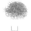 Graffette Kit Graffette Punti Metallici Per Pistola Saldatore Plastica 500 PZ 0.8MM - FLAT