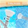 Adattatore Aspiratore Skimmer Per Onde Estive con Raccordo Tubo 1,5 Ricambio