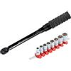 SK11 Chiave dinamometrica preimpostata 6,35-12,7 mm 2-140 Nm serie STR con...