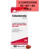 marco viti 3 X COLESTEROLO VITI con Monacoline, EPA e DHA, Olivo - 90+90+90 Perle Soft Gel